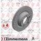 Zimmermann Brake Disc - Standard/Coated, 460450220 460450220 - alternate 1